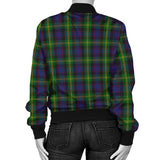 Clan Watson Crest Tartan Bomber Jacket ZJ963