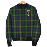 Clan Watson Crest Tartan Bomber Jacket ZJ963