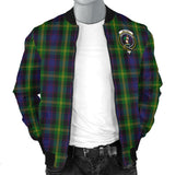 Clan Watson Crest Tartan Bomber Jacket ZJ963