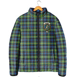 Clan Watson Ancient Crest Tartan Padded Jacket RF961