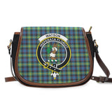 Clan Watson Ancient Crest Tartan Saddle Bag MS28