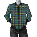 Clan Watson Ancient Crest Tartan Bomber Jacket ZJ961