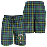 Clan Watson Ancient Crest Tartan Mens Shorts NS33