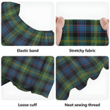 Clan Watson Ancient Tartan Off Shoulder Long Dress VL1166