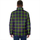 Clan Watson Modern Crest Tartan Padded Jacket RF962