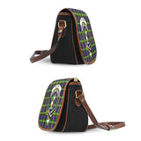 Clan Watson Modern Crest Tartan Saddle Bag MS27