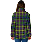 Clan Watson Modern Crest Tartan Padded Jacket RF962