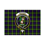 Clan Watson Modern Crest Tartan Flag CF962