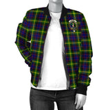 Clan Watson Modern Crest Tartan Bomber Jacket ZJ962