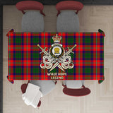 Clan Wauchope Tartan Tablecloth Golden Sword of Courageous Legacy BG976