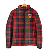 Clan Wauchope Crest Tartan Padded Jacket RF964