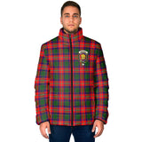 Clan Wauchope Crest Tartan Padded Jacket RF964