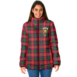 Clan Wauchope Crest Tartan Padded Jacket RF964