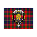 Clan Wauchope Crest Tartan Flag CF964