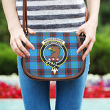 Clan Wedderburn Crest Tartan Saddle Bag MS24