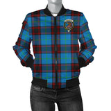 Clan Wedderburn Crest Tartan Bomber Jacket ZJ965