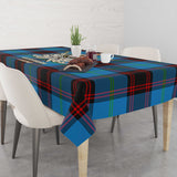 Clan Wedderburn Tartan Tablecloth Golden Sword of Courageous Legacy BG977