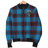 Clan Wedderburn Crest Tartan Bomber Jacket ZJ965