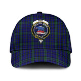 Weir Tartan Classic Cap with Family Crest