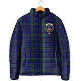 Clan Weir Crest Tartan Padded Jacket RF968