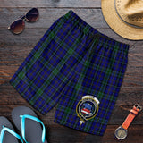 Clan Weir Crest Tartan Mens Shorts NS26