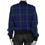 Clan Weir Crest Tartan Bomber Jacket ZJ968