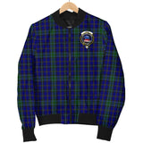 Clan Weir Crest Tartan Bomber Jacket ZJ968