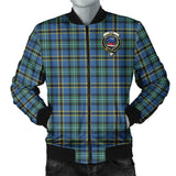 Clan Weir Ancient Crest Tartan Bomber Jacket ZJ966