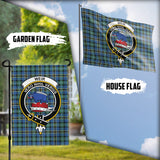 Clan Weir Ancient Crest Tartan Flag CF966