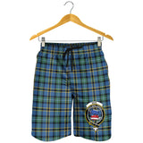 Clan Weir Ancient Crest Tartan Mens Shorts NS28