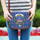 Clan Weir Modern Crest Tartan Saddle Bag MS22