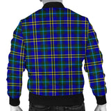 Clan Weir Modern Crest Tartan Bomber Jacket ZJ967