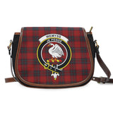 Clan Wemyss Crest Tartan Saddle Bag MS19