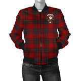 Clan Wemyss Crest Tartan Bomber Jacket ZJ970