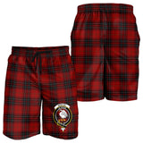 Clan Wemyss Crest Tartan Mens Shorts NS24