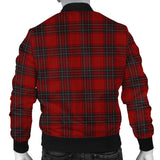 Clan Wemyss Crest Tartan Bomber Jacket ZJ970