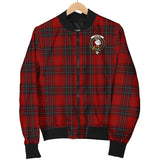 Clan Wemyss Crest Tartan Bomber Jacket ZJ970