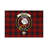 Clan Wemyss Crest Tartan Flag CF970