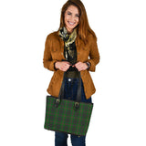 Clan Westmeath County Ireland Tartan Leather Tote Bag MT20