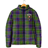 Clan Whitefoord Modern Crest Tartan Padded Jacket RF971