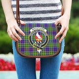 Clan Whitefoord Modern Crest Tartan Saddle Bag MS18