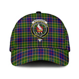 Clan Whitefoord Modern Crest Tartan Classic Cap EC27