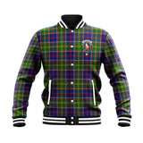 Clan Whitefoord Modern Crest Tartan Baseball Jacket JM19