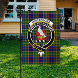 Clan Whitefoord Modern Crest Tartan Flag CF971