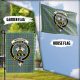 Clan Whitelaw Crest Tartan Flag CF972