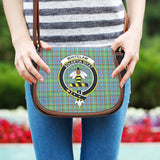 Clan Whitelaw Crest Tartan Saddle Bag MS17