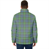 Clan Whitelaw Crest Tartan Padded Jacket RF972