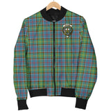 Clan Whitelaw Crest Tartan Bomber Jacket ZJ972