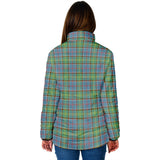 Clan Whitelaw Crest Tartan Padded Jacket RF972