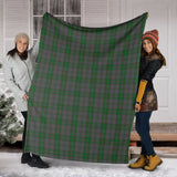 Clan Wicklow County Ireland Tartan Blanket U1196